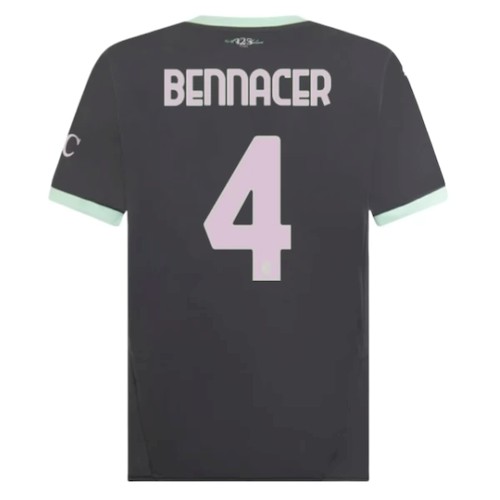 Kjøp AC Milan Bennacer 4 Tredjedrakt 2024 25 | Offisiell Drakt