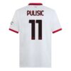 Kjøp AC Milan Pulisic 11 Bortedrakt 2024 25 | Offisiell Drakt