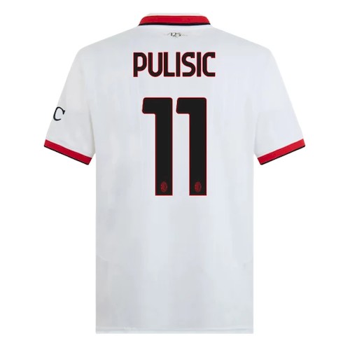 Kjøp AC Milan Pulisic 11 Bortedrakt 2024 25 | Offisiell Drakt