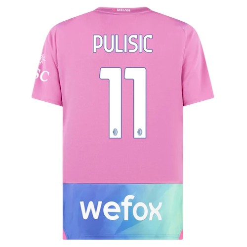 Kjøp AC Milan Pulisic 11 Tredjedrakt 2023 24 | Offisiell Drakt