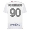 Kjøp AC Milan De Ketelaere 90 Bortedrakt 2023 24 | Offisiell Drakt