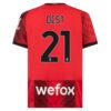 Kjøp AC Milan Dest 21 Hjemmedrakt 2023 24 | Offisiell Drakt