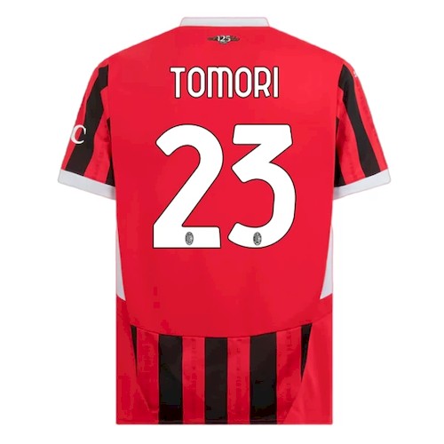 Kjøp Fikayo Tomori 23 AC Milan Hjemmedrakt 2024-25 | Jubileum