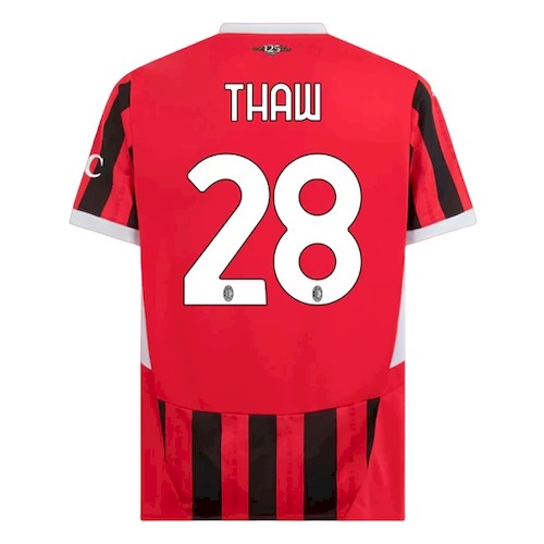 Kjøp Malick Thiaw 28 AC Milan Hjemmedrakt 2024-25 | Jubileum