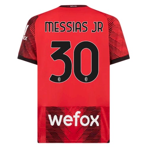 Kjøp AC Milan Messias Jr 30 Hjemmedrakt 2023-24 | Offisiell