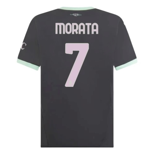 AC Milan Morata 7 Tredje Fotballdrakt 2024-25