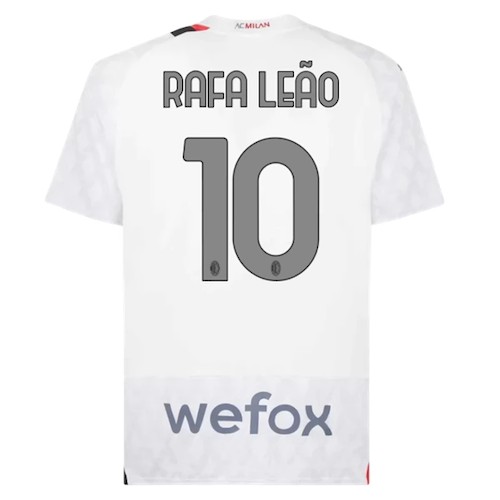 Kjøp Rafael Leão 10 AC Milan Bortedrakt 2023-24 | Offisiell