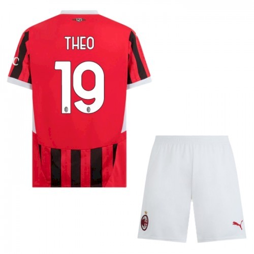 AC Milan Theo 19 Barnedrakt 2024 25 Offisiell