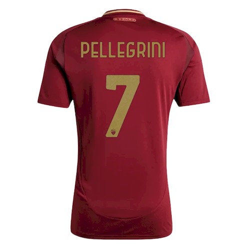 Kjøp AS Roma Pellegrini 7 Hjemmedrakt 2024-25 | Offisiell Adidas Drakt