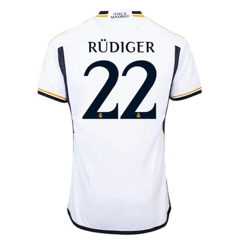 Real Madrid Hjemmedrakt 2023 24 Rüdiger 22