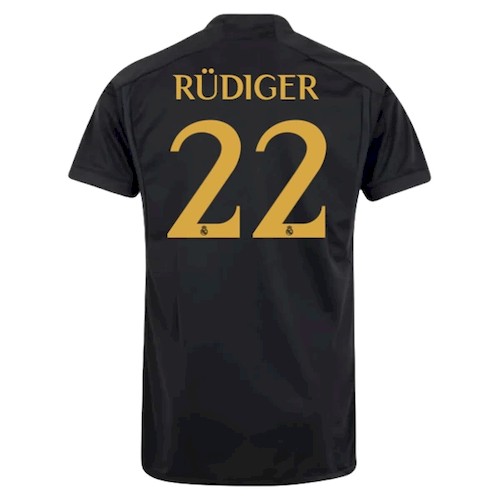 Real Madrid Tredjedrakt 2023 24 Rüdiger 22