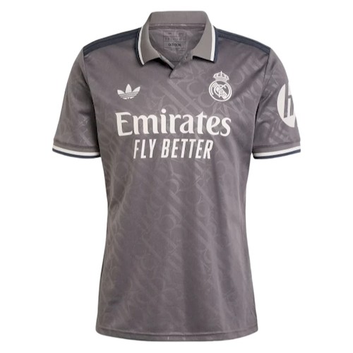 Real Madrid Tredjedrakt 2024-25 – Grå Offisiell Drakt