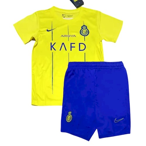 Al Nassr Barn Hjemmedrakt 2023 2024 Offisiell