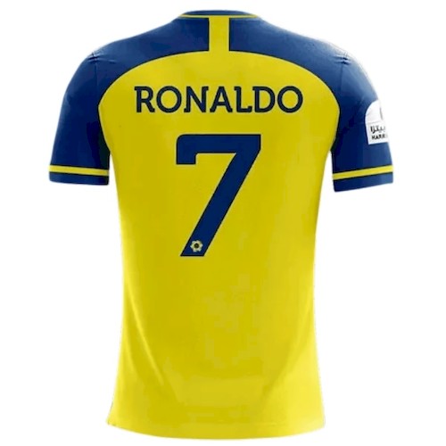 Kjøp Cristiano Ronaldo 7 Al Nassr Hjemmedrakt 2022-23 | Samlerdrakt