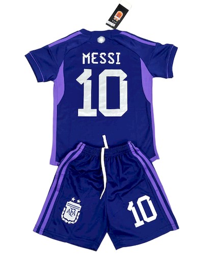 Argentina Bortedraktsett Barn 2023 Messi 10