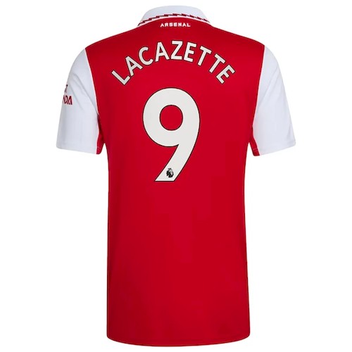 Kjøp Arsenal Lacazette 9 Hjemmedrakt 2022 23 | Samlerdrakt