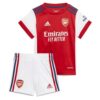 Arsenal Hjemmedraktsett Barn 2021 22 Rød og Hvit