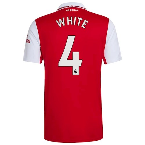 Kjøp Arsenal Ben White 4 Hjemmedrakt 2022 23 | Samlerdrakt