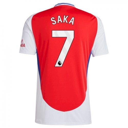 Kjøp Arsenal Bukayo Saka 7 Hjemmedrakt 2024-25 | Premier League Logo