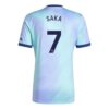 Kjøp Arsenal Bukayo Saka 7 Tredjedrakt 2024 25 | Premier League Logo
