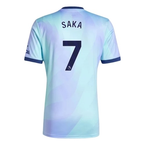 Kjøp Arsenal Bukayo Saka 7 Tredjedrakt 2024 25 | Premier League Logo