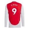 Kjøp Arsenal GJesus 9 Langermet Hjemmedrakt 2024 25 | Premier League