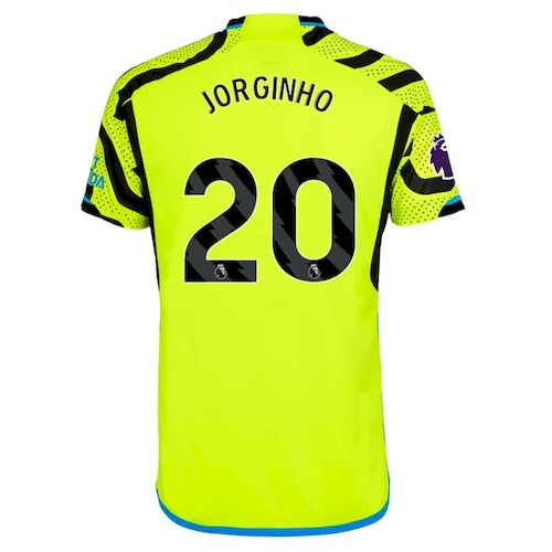 Kjøp Arsenal Jorginho 20 Bortedrakt 2023-24 | Premier League Logo