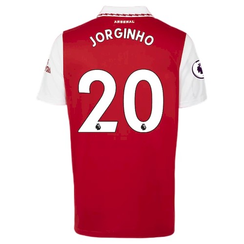 Kjøp Arsenal Jorginho 20 Hjemmedrakt 2022-23 | Premier League Logo