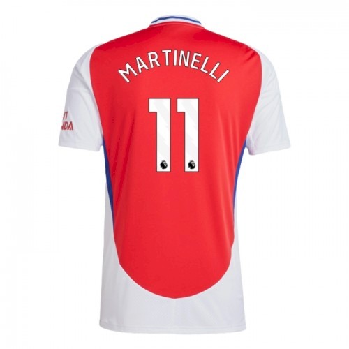 Kjøp Arsenal Martinelli 11 Rød Hjemmedrakt 2024-25 | Premier League