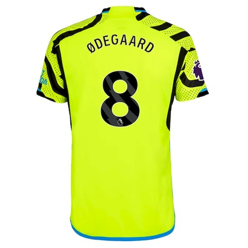 Kjøp Arsenal Ødegaard 8 Grønn Bortedrakt 2023-24 | Premier League