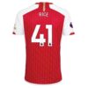Kjøp Arsenal Rice 41 Rød Hjemmedrakt 2023 24 | Premier League