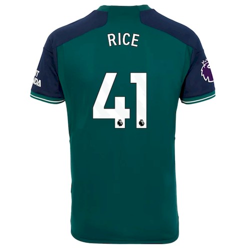 Kjøp Arsenal Rice 41 Mørkblå Tredjedrakt 2023-24 | Premier League