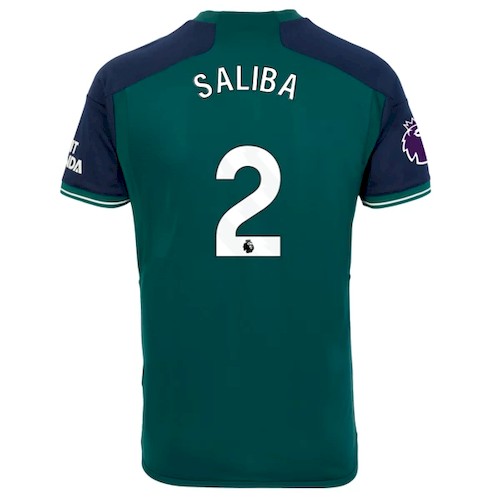 Kjøp Arsenal Saliba 2 Tredjedrakt 2023-24 | Offisiell Adidas Drakt