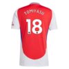 Kjøp Arsenal Tomiyasu 18 Hjemmedrakt 2024 25 | Offisiell Adidas Design