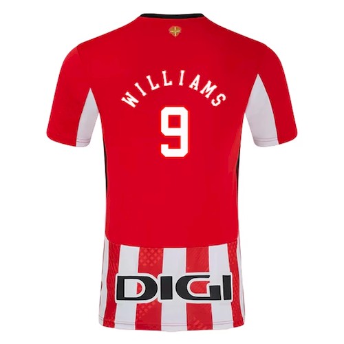 Athletic Bilbao Williams 9 Hjemmedrakt 2024-25 | Offisiell Fotballdrakt