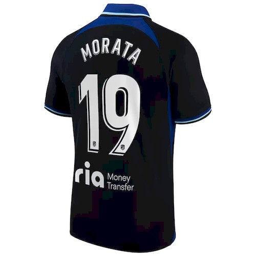Atlético Madrid Morata 19 Bortedrakt 2022-23 | Offisiell Nike Drakt
