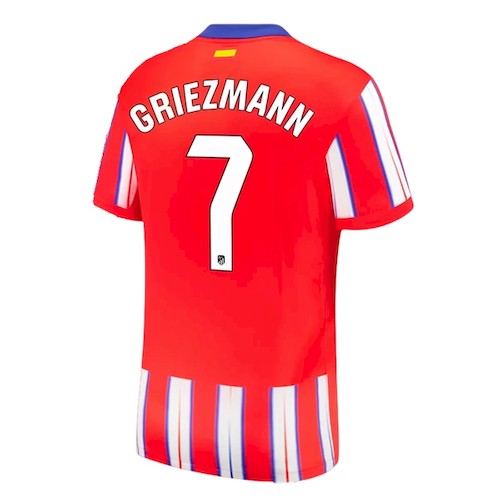 Kjøp Atlético Madrid Griezmann 7 Hjemme Fotballdrakt 2024 25