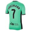 Kjøp Atlético Madrid Griezmann 7 Tredje Fotballdrakt 2023 24
