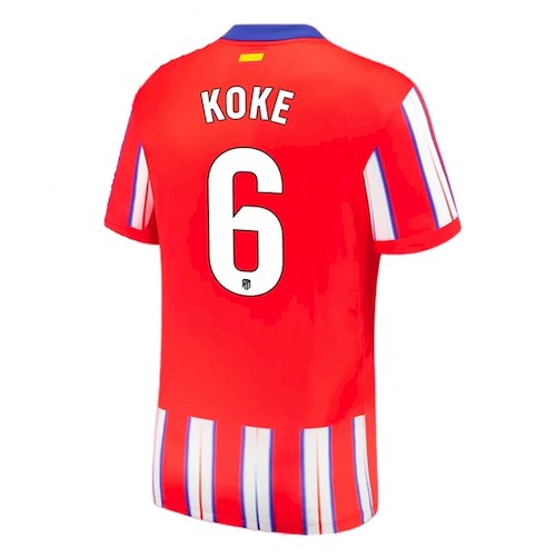 Atlético Madrid Koke 6 Hjemmedrakt 2024-25 | Offisiell Nike Drakt