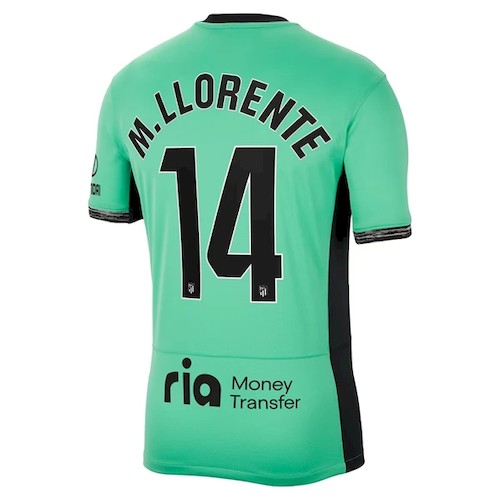 Atlético Madrid Llorente 14 Tredjedrakt 2023-24 | Offisiell Nike Drakt