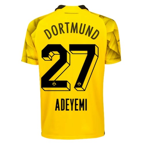 Borussia Dortmund Adeyemi 27 Tredjedrakt | BVB Fotballdrakt