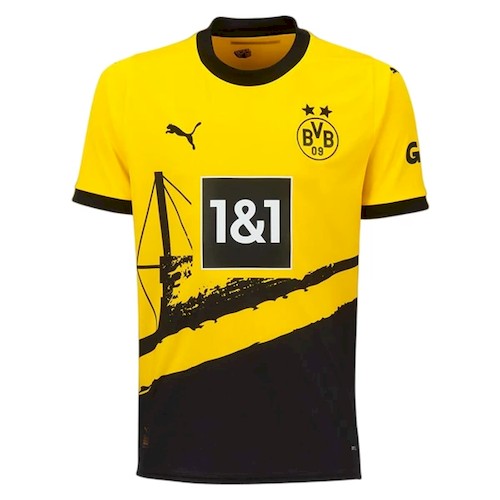 Borussia Dortmund Langermet Hjemmedrakt 2023-24 | BVB Fotballdrakt