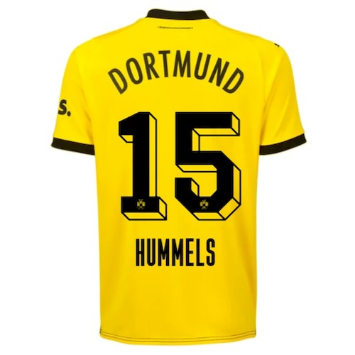 BVB Hummels 15 Hjemmedrakt 2023-24 | Offisiell Dortmund Drakt