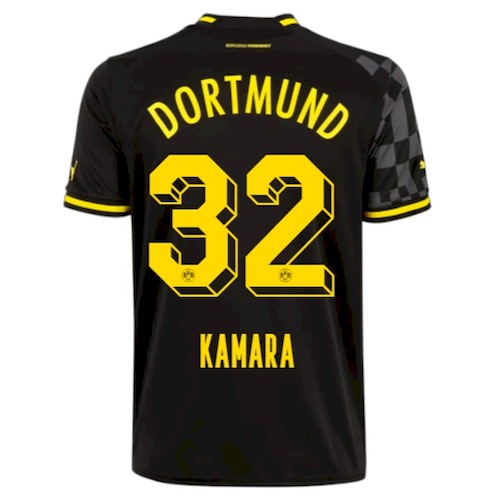 BVB Kamara 32 Bortedrakt 2022-23 | Offisiell Dortmund Drakt