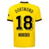 BVB Moukoko 18 Hjemmedrakt 2023 24 | Offisiell Dortmund Drakt