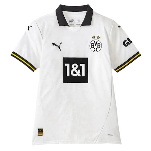 Borussia Dortmund Tredjedrakt 2024-25 | Hvit BVB Fotballdrakt