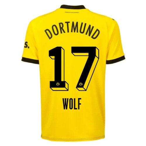 BVB Wolf 17 Hjemmedrakt 2023-24 | Offisiell Dortmund Drakt