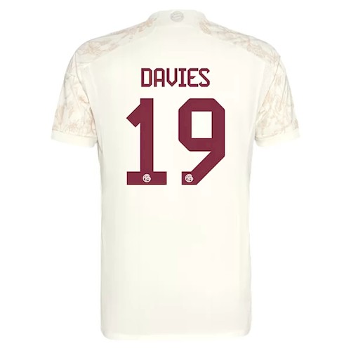 Bayern München Davies 19 Tredjedrakt 2023 24 | Offisiell Drakt