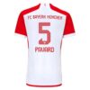 Bayern München Pavard 5 Hjemmedrakt 2023 24 | Rød Drakt