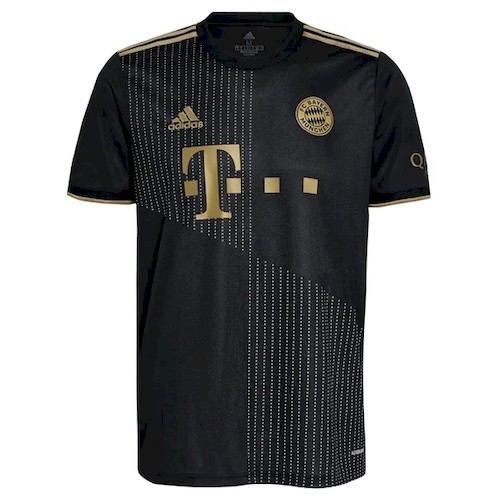 Bayern München Bortedrakt 2021 22 | Svart med Gulldetaljer